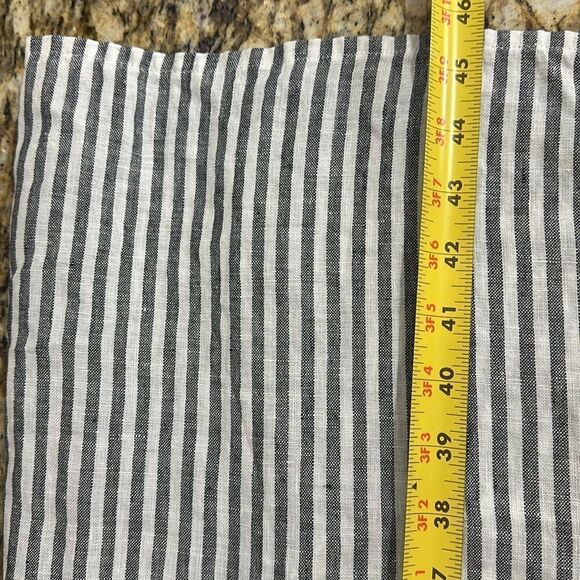 Le Vestiaire de Jeanne Linen Striped Sleeveless Midi Dress Size M - Picture 9 of 9